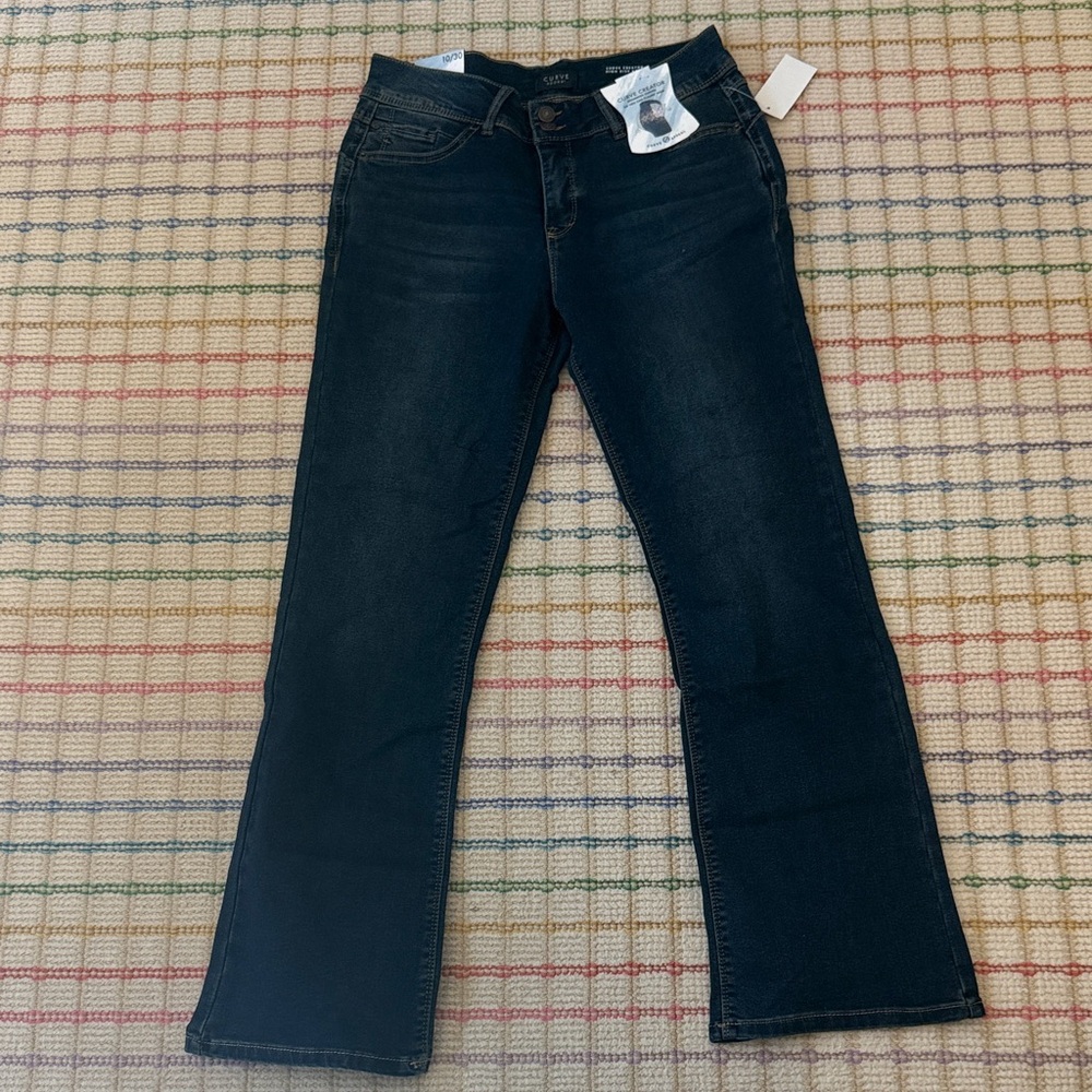 Classic Black Boot Cut Jeans for Women